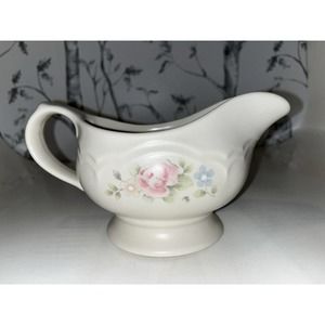 Vintage Pfaltzgraff Tea Rose Large Mouth Gravy Server